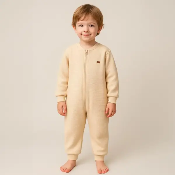 Moi Noi Uyku Tulum Waffle Sarı