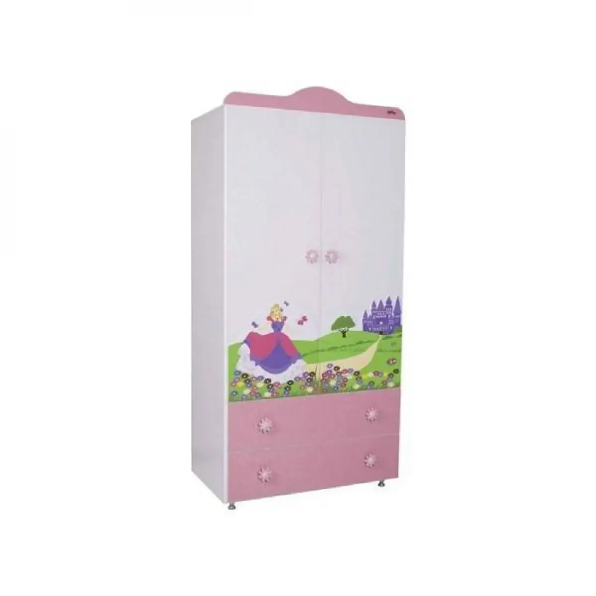 Babyhope 942 Gardrop Özel Seri Beyaz - Pembe