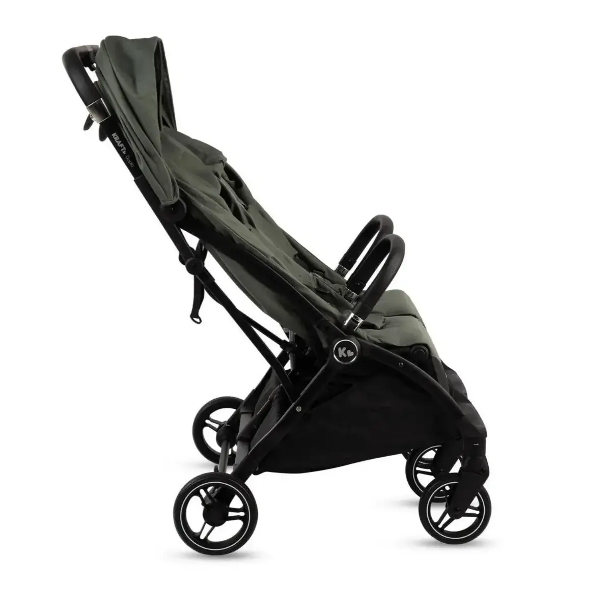 Kraft Duplo İkiz Bebek Arabası Black