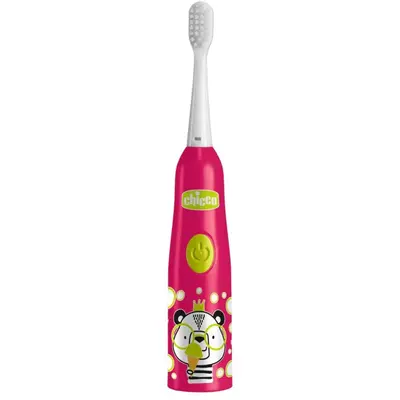 Chicco Elektrikli Diş Fırçası Panda Kırmızı 3-6 Yaş