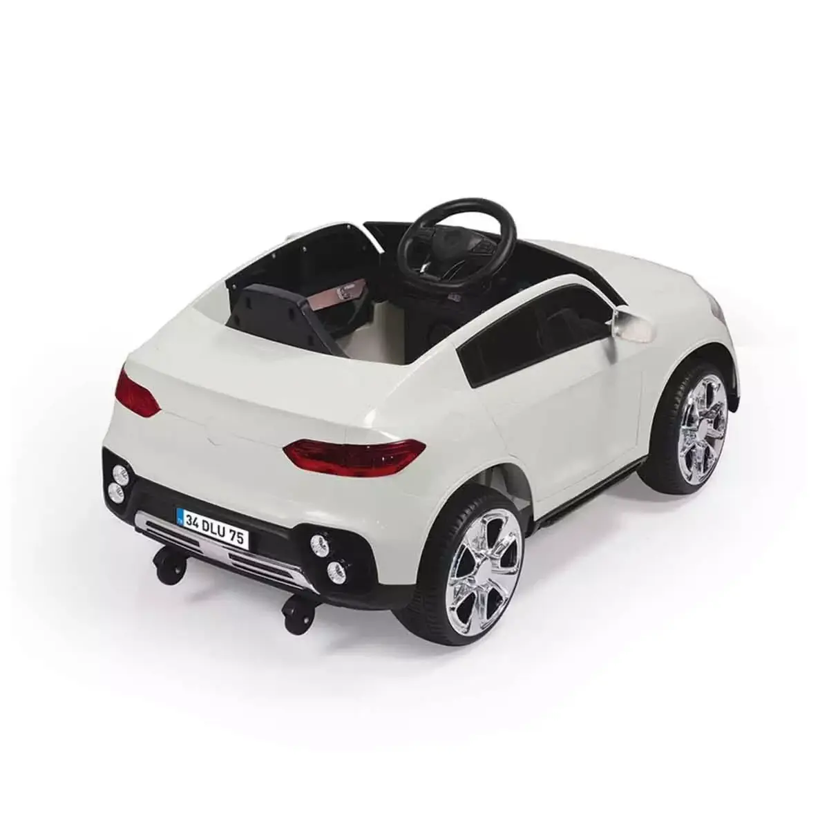 Dolu Grand SUV Akülü Araba Uzaktan Kumandalı 12V Beyaz