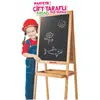 Manyetik Çift Taraflı Ahşap Yazı Tahtası