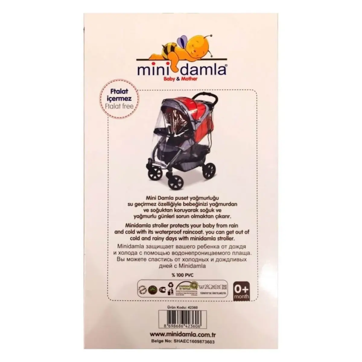 Mini Damla Puset Yağmurluğu 