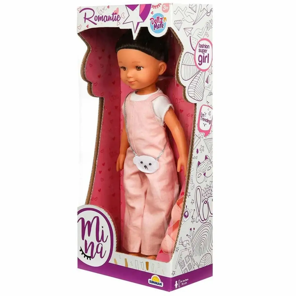 Mina Romantic Bebek 35 cm