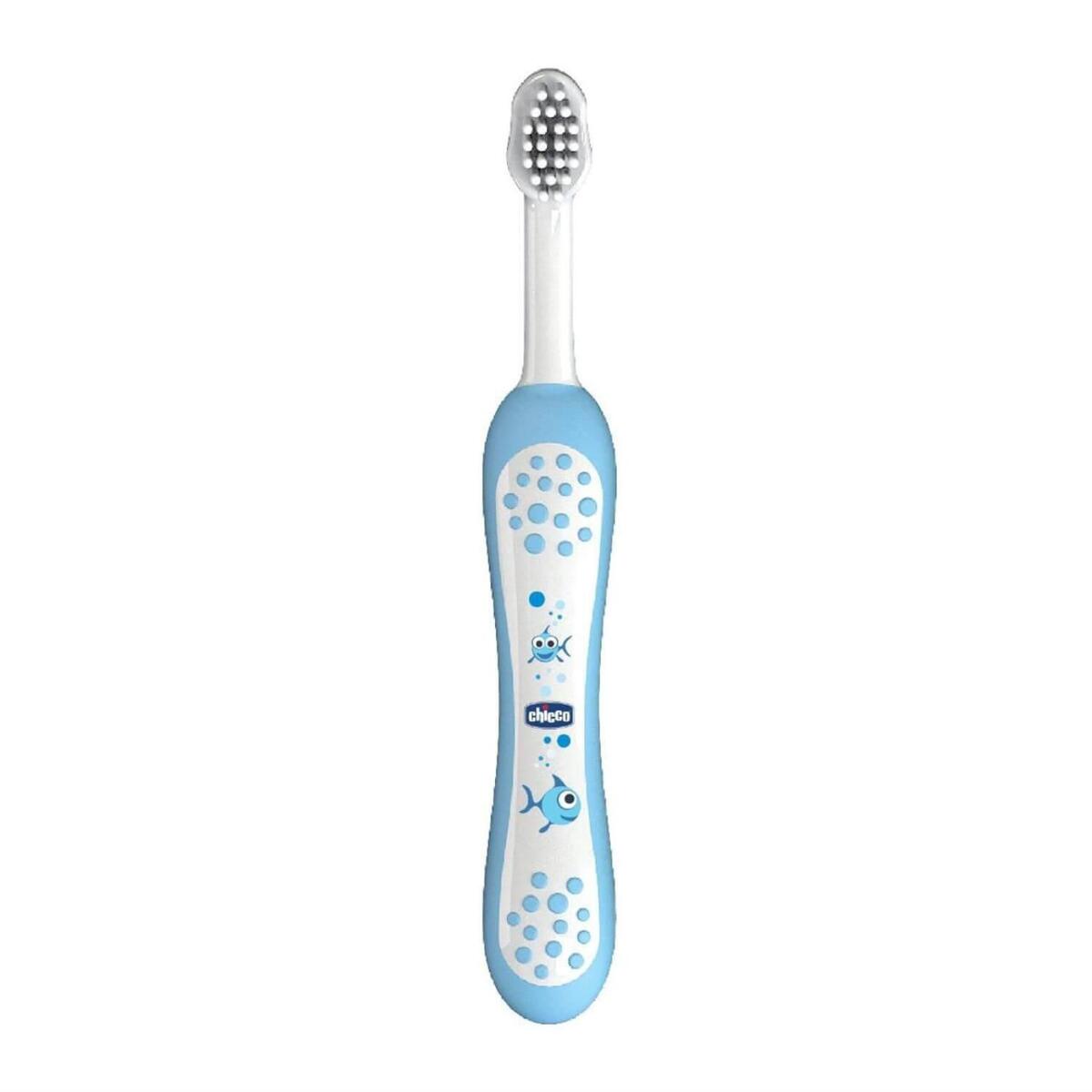 Chicco Bebek Diş Fırçası 6+ Ay Açık Mavi