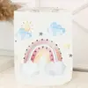 Momys Care Masalsı Gökkuşağı Çok Amaçlı Oyuncak Saklama Kutusu 30x50 Cm
