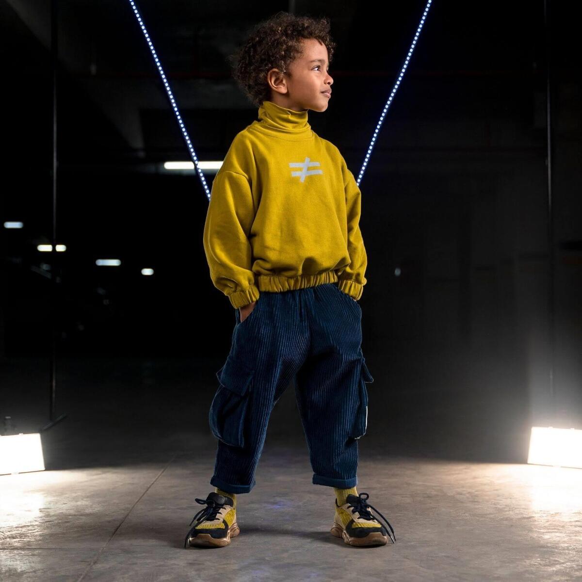 Moi Noi 2li Takım Kadife Koyu Limon