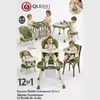 Quero Yummy 12 in 1 Fonksiyonel Mama Sandalyesi Yeşil