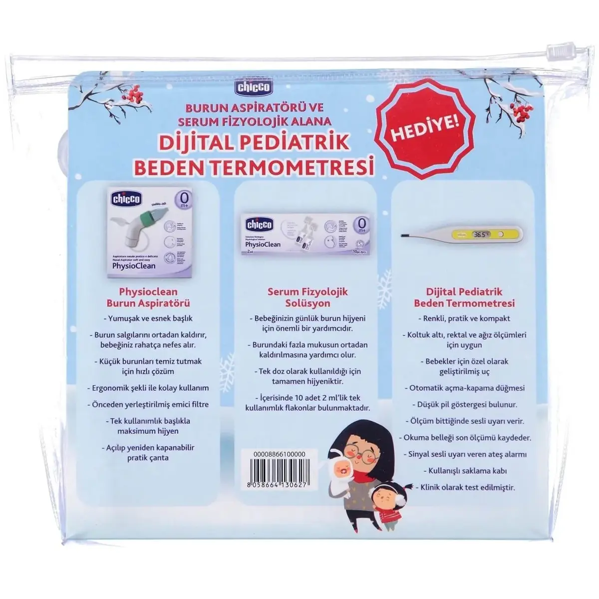 Chicco Pediatrik Termometre Hediyeli Set