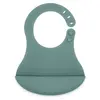 Babyjem Mini Silikon Mama Önlüğü Mint