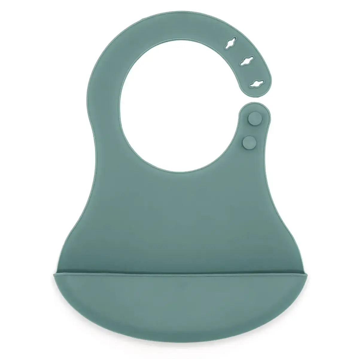 Babyjem Mini Silikon Önlük Mint