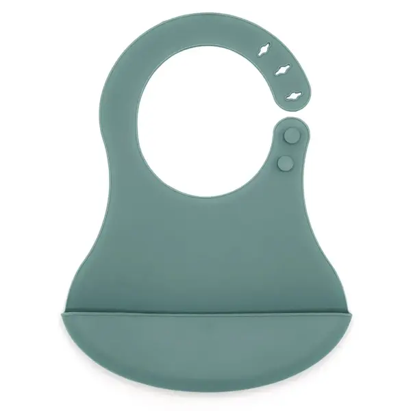 Babyjem Mini Silikon Önlük Mint