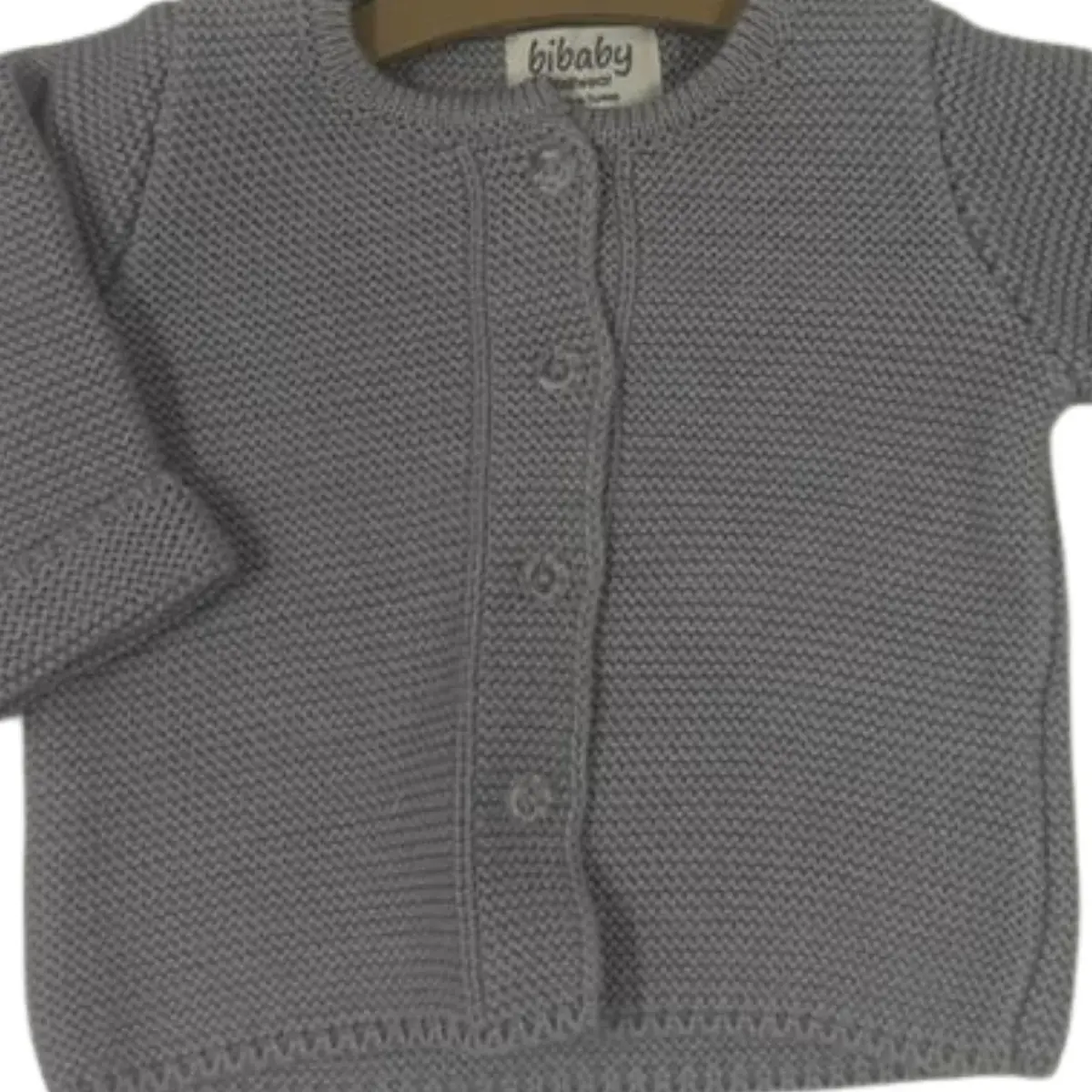 Bibaby Hırka Elegance Triko Gri