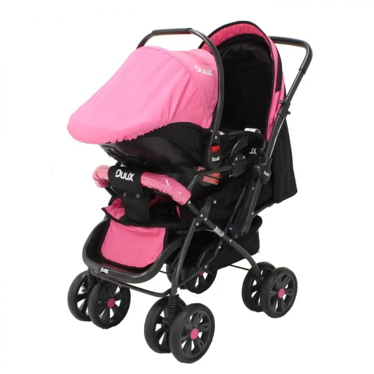 Duux Cruze Travel Sistem Bebek Arabası Pembe