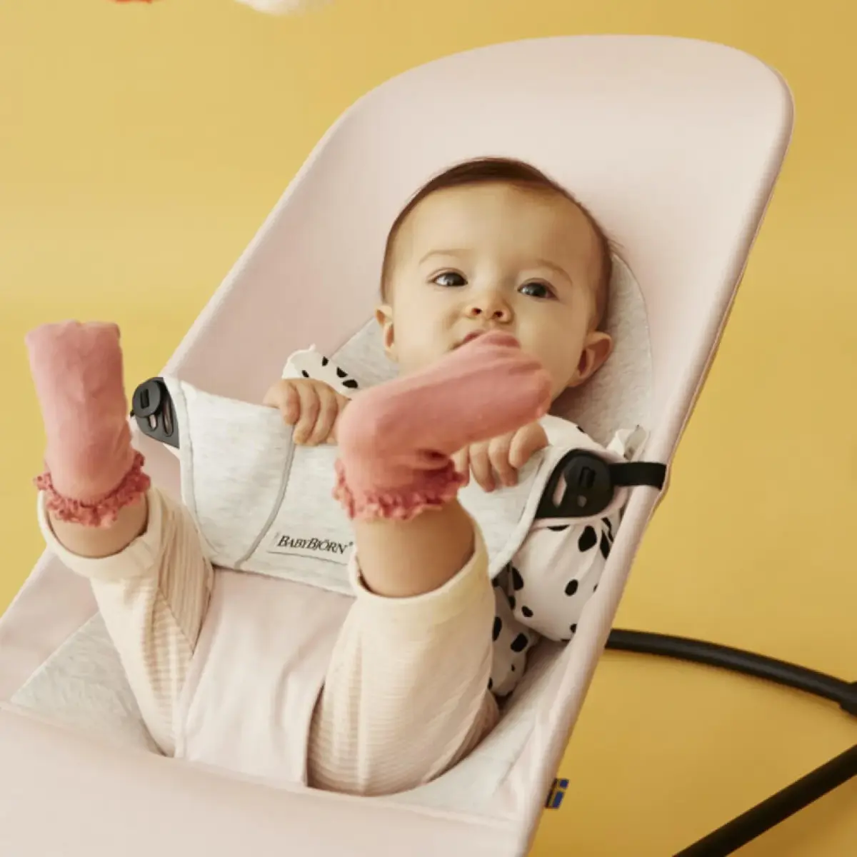 Babybjörn Balance Soft Ana Kucağı Cotton Jersey Light Pink Grey