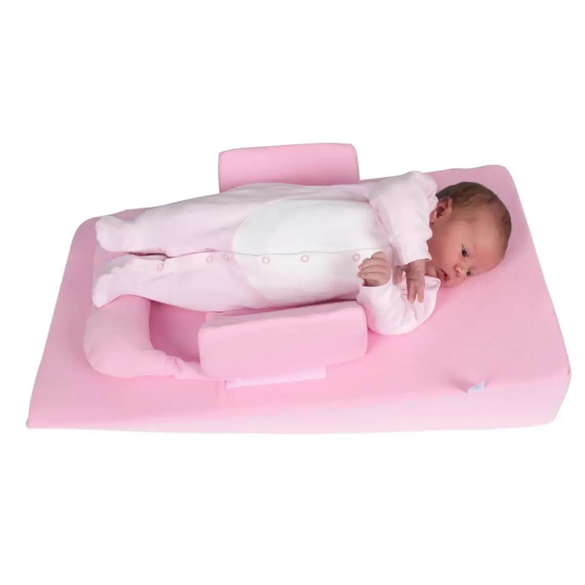 Sevi Bebe Bebek Reflü Yatağı Pembe