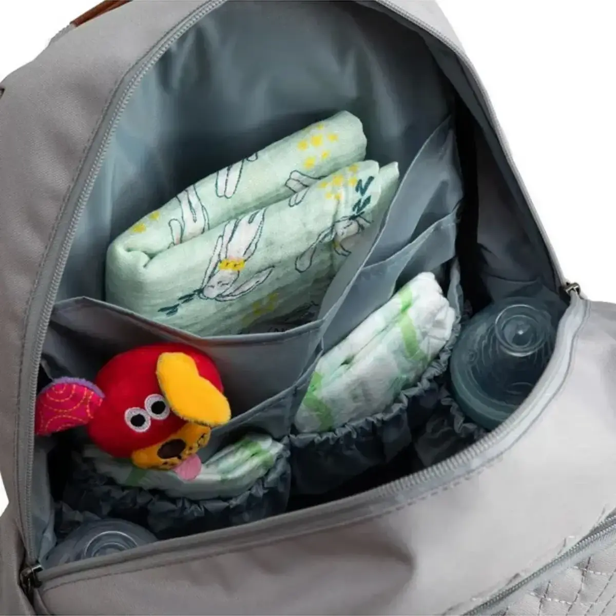 Kraft Luke Anne Bebek Bakım Çantası Açık Gri