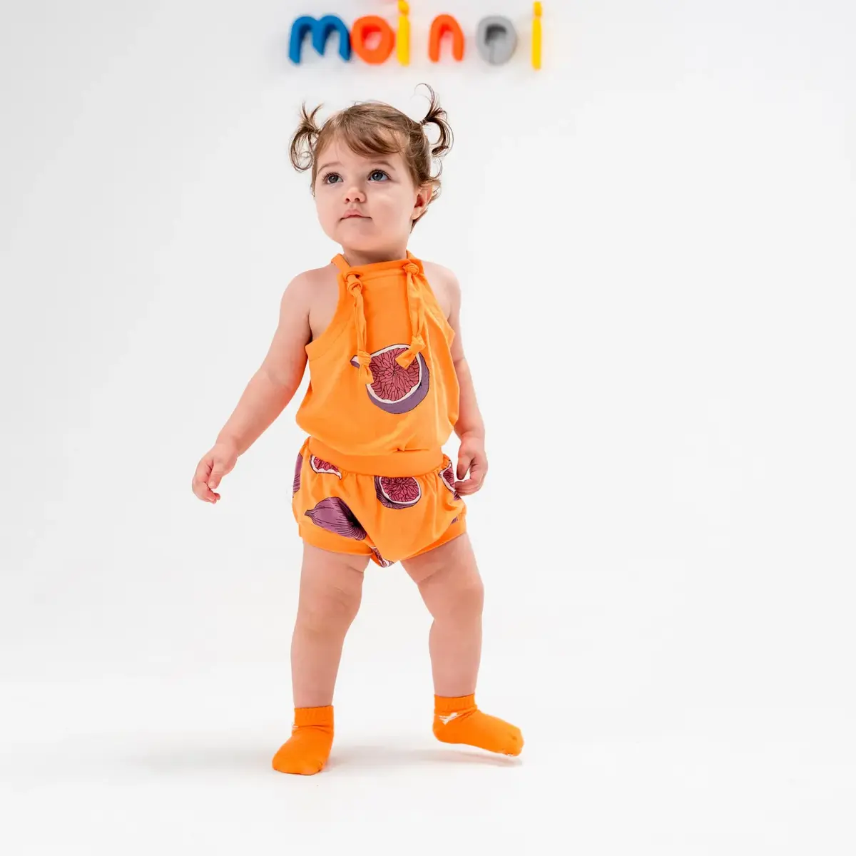 Moi Noi Body Takım Bağcıklı Turuncu