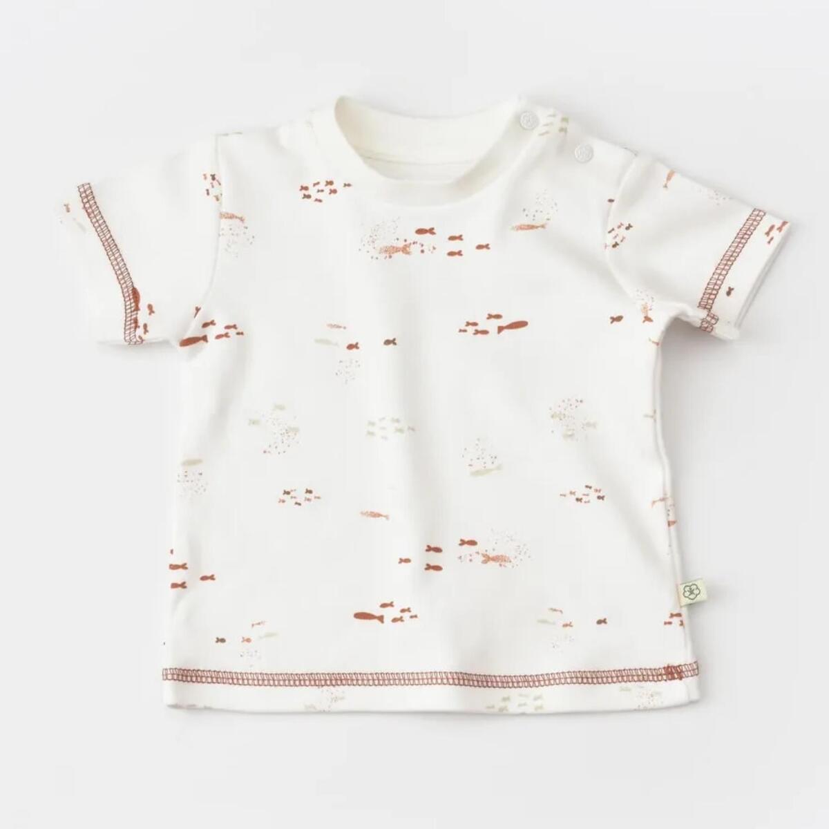 Bibaby Organik Salopet Tulum Magic Starfish Latte