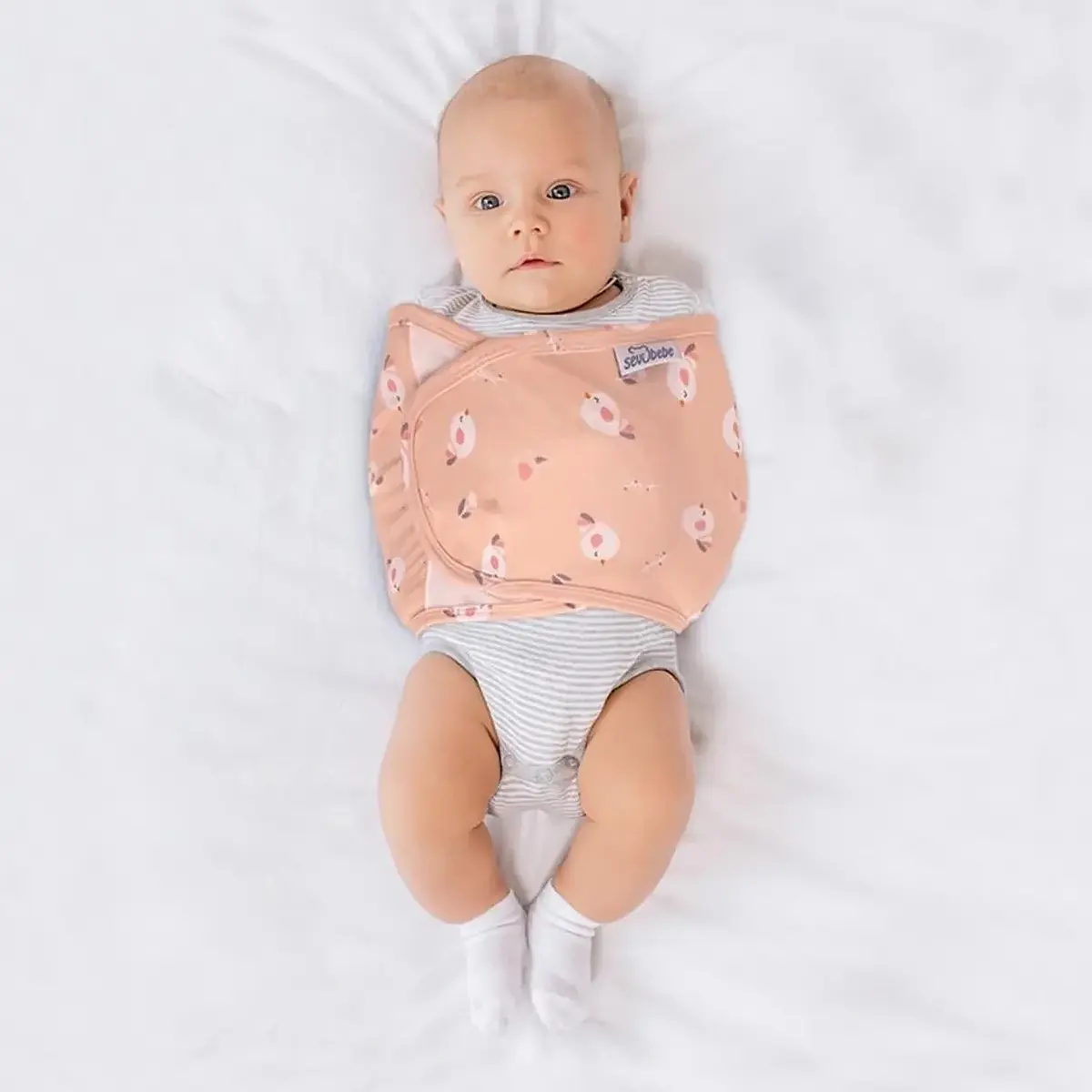 Sevi Bebe Bebek Kundak Kemer Neşeli Kuş