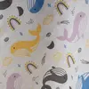 Baby Mammas Müslin Örtü Balıklı 80x90cm Sarı