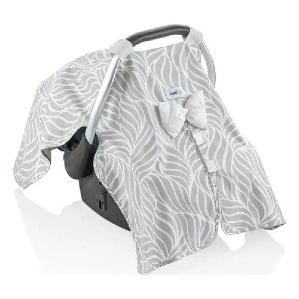 Babyjem Ana Kucağı Örtüsü Gri Yaprak Babyjem Ana Kucağı Örtüsü Gri Yaprak