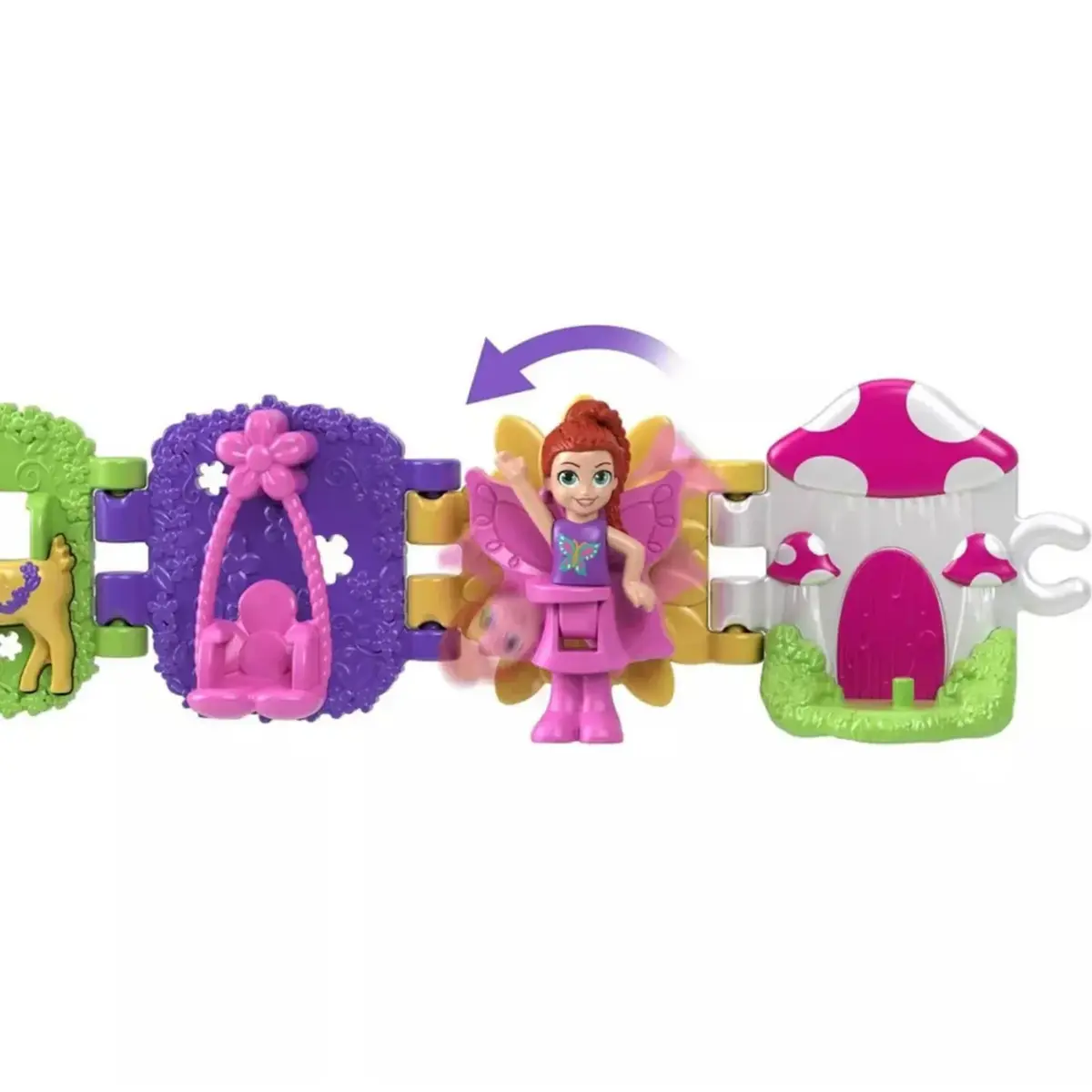 Polly Pocket Bileklik Olabilen Sevimli Oyun Setleri