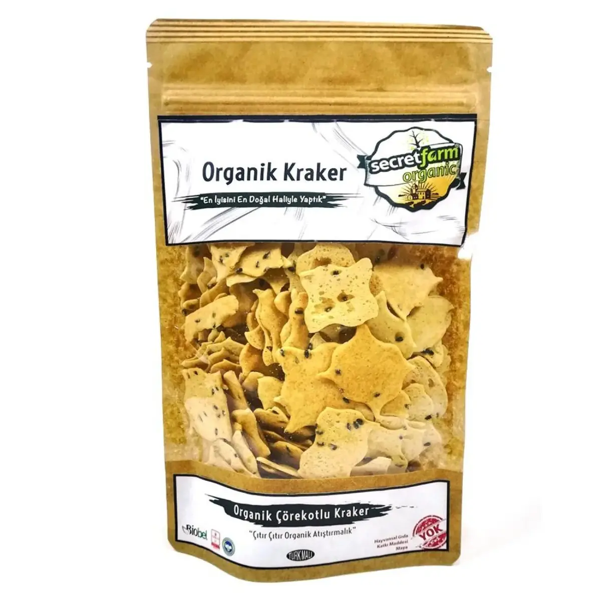 Secret Farm Organik Çörekotlu Kraker 100 gr