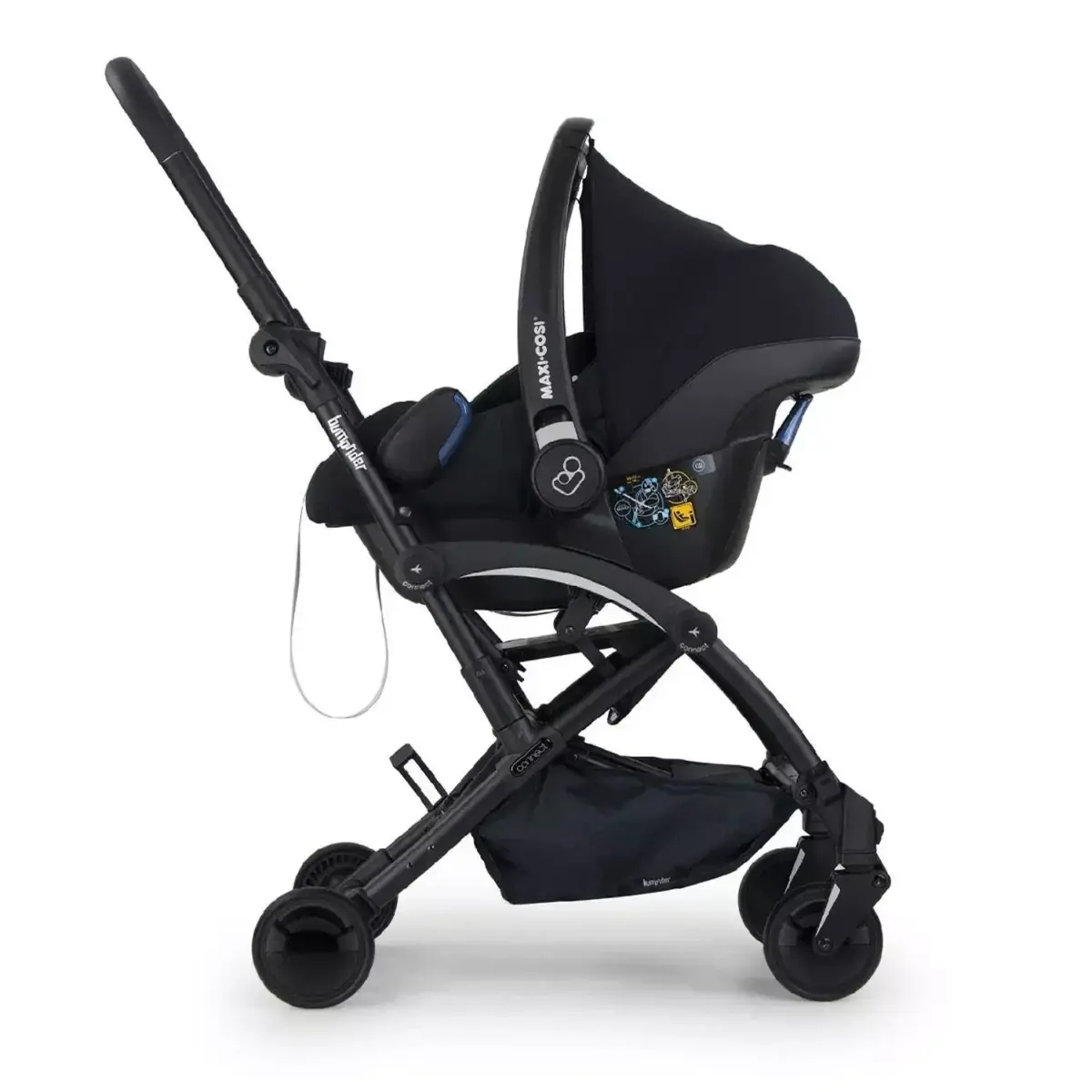 Bumprider Connect3 Bebek Arabası Black Black