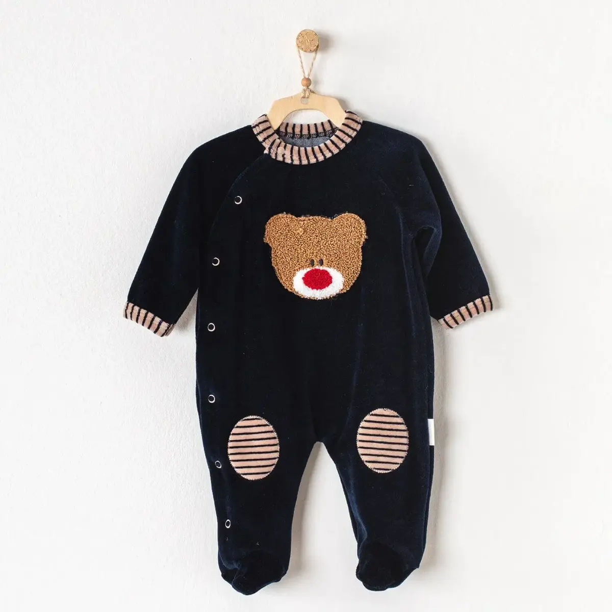 Andy Wawa Tulum Velvet Bear Hugs Lacivert