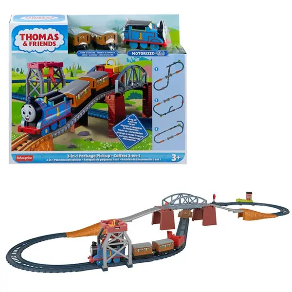 Thomas ve Arkadaşları 3'ü 1 Arada Kargo Macerası Oyun Seti