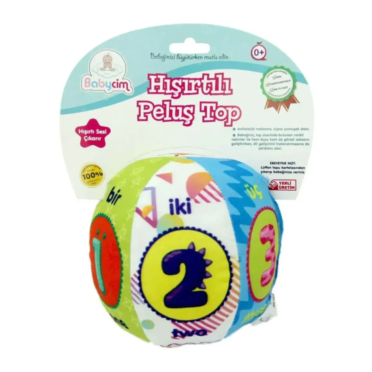 Babycim Çıngıraklı Top