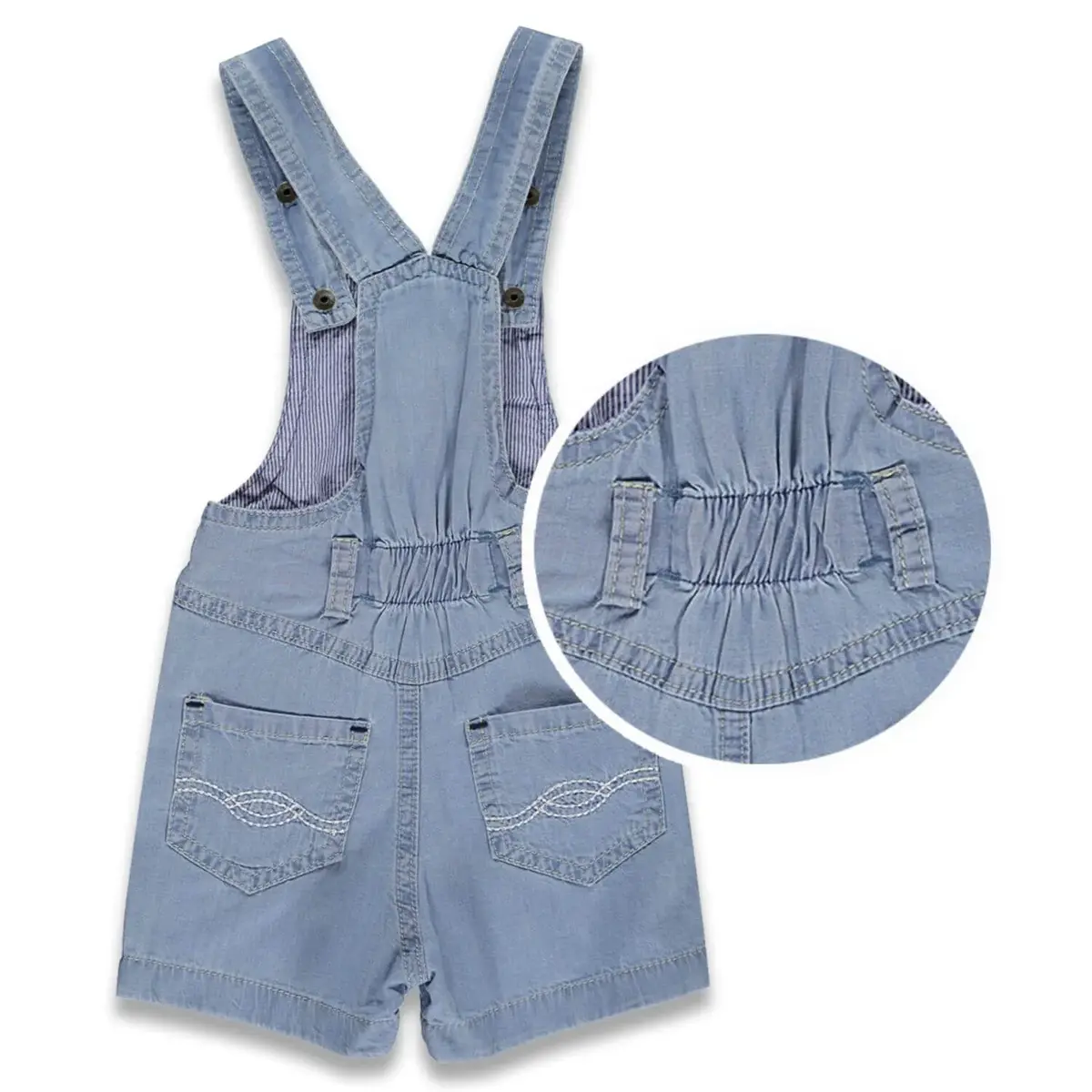 Overdo Salopet Şortlu Kot