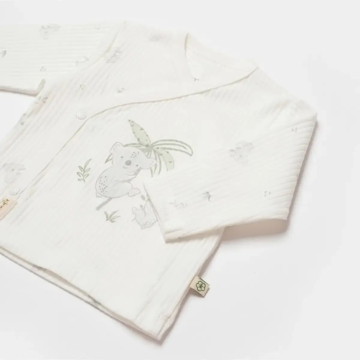 Bibaby Organik Hastane Çıkışı 5li Koala Jungle Gri