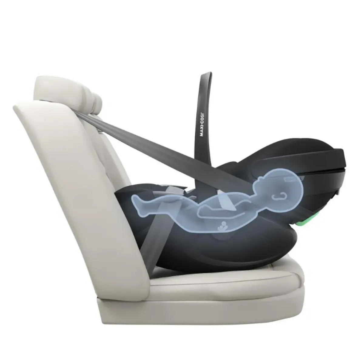 Maxi Cosi Pebble SlideTech Tam Yatabilen Oto Koltuğu 0-13 Kg Essential Black