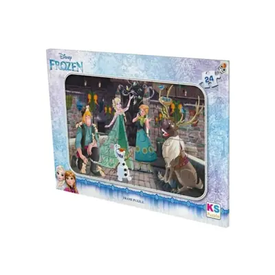 Frozen Disney Frame Puzzle 24 Parça