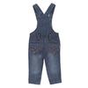 Overdo Salopet Kedi Nakışlı Mavi Denim