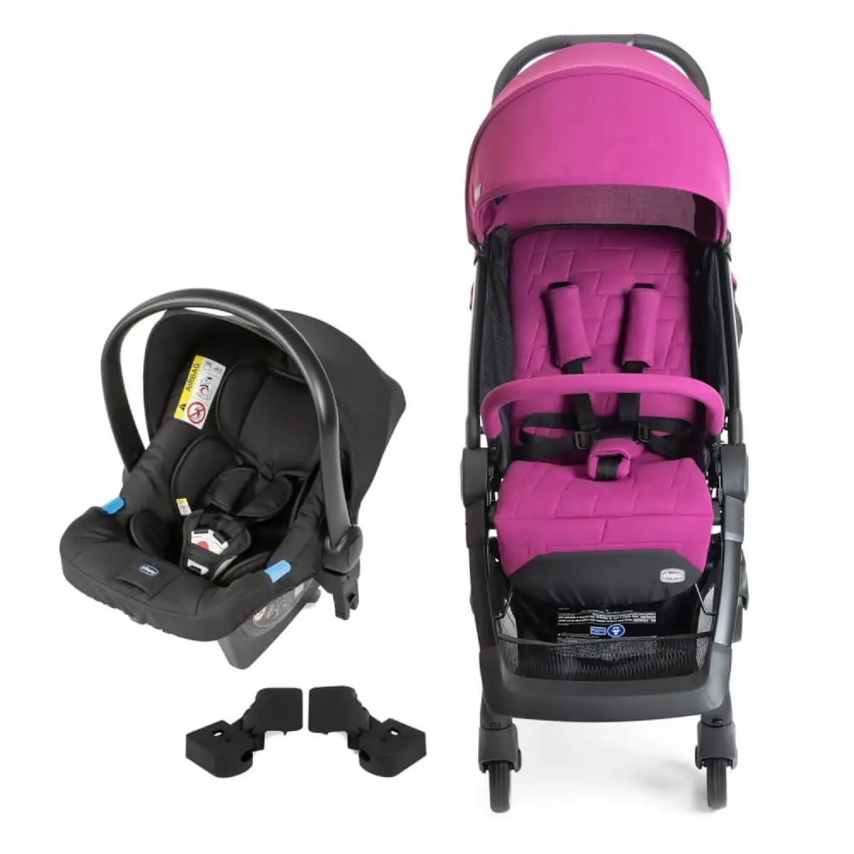 Chicco We Travel Sistem Bebek Arabası Cyclamen Chicco We Travel Sistem Bebek Arabası Cyclamen