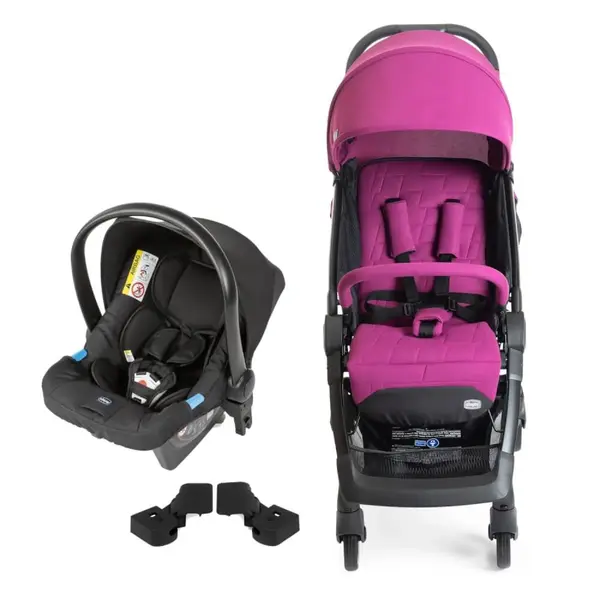 Chicco We Travel Sistem Bebek Arabası Cyclamen