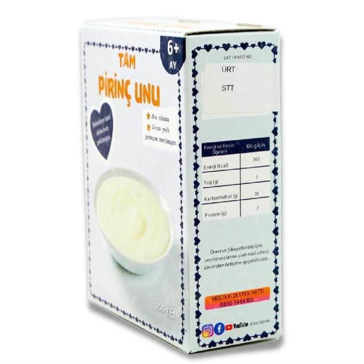 Aşçı Anne Pirinç Unu 250 gr