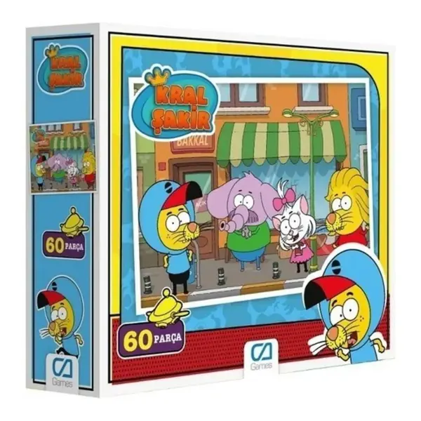 Ca Games Kral Şakir Puzzle 60 Parça
