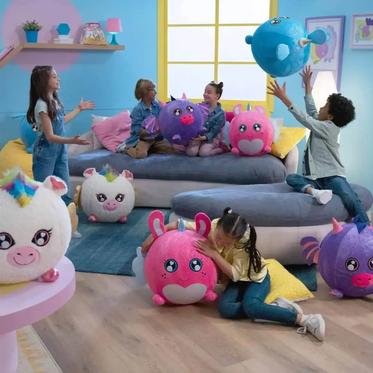 Şişme Peluş Unicorn XXL