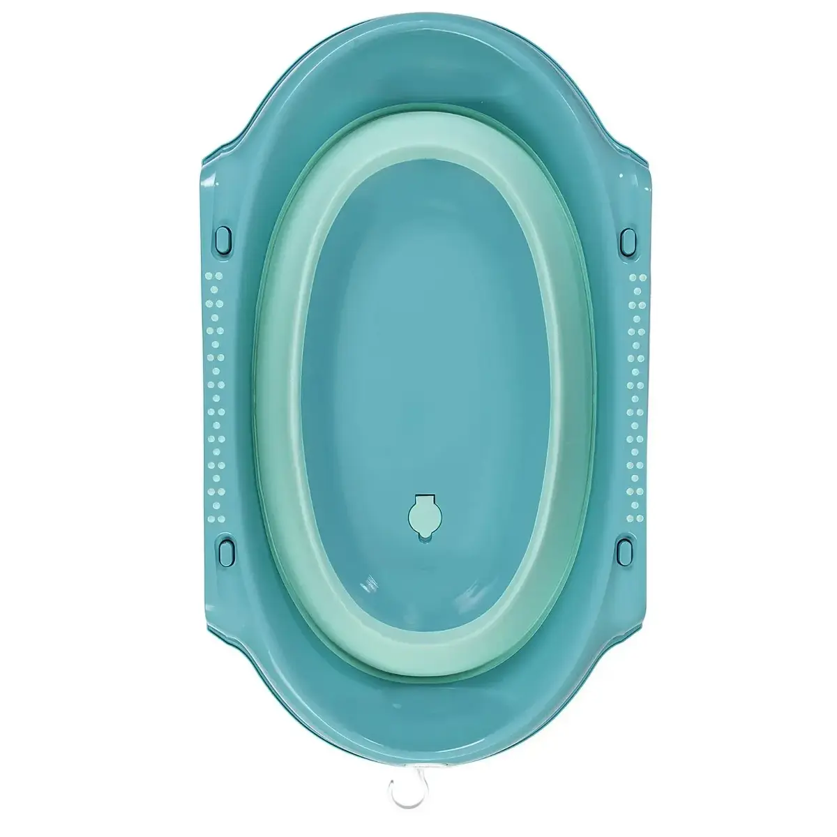 Babyjem Katlanır Banyo Seti 5li Yeni Turkuaz 