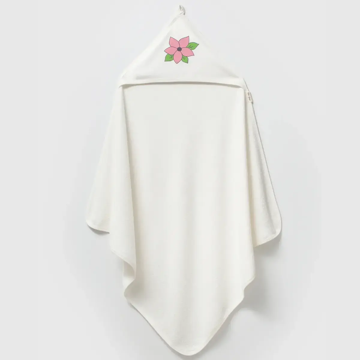 Moi Noi Havlu Baskılı Flowers Ekru