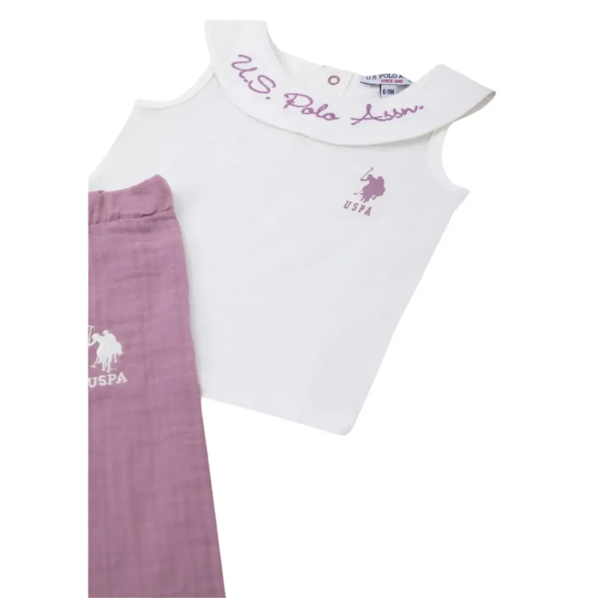 U.S. Polo 2li Takım T-Shirt Krem
