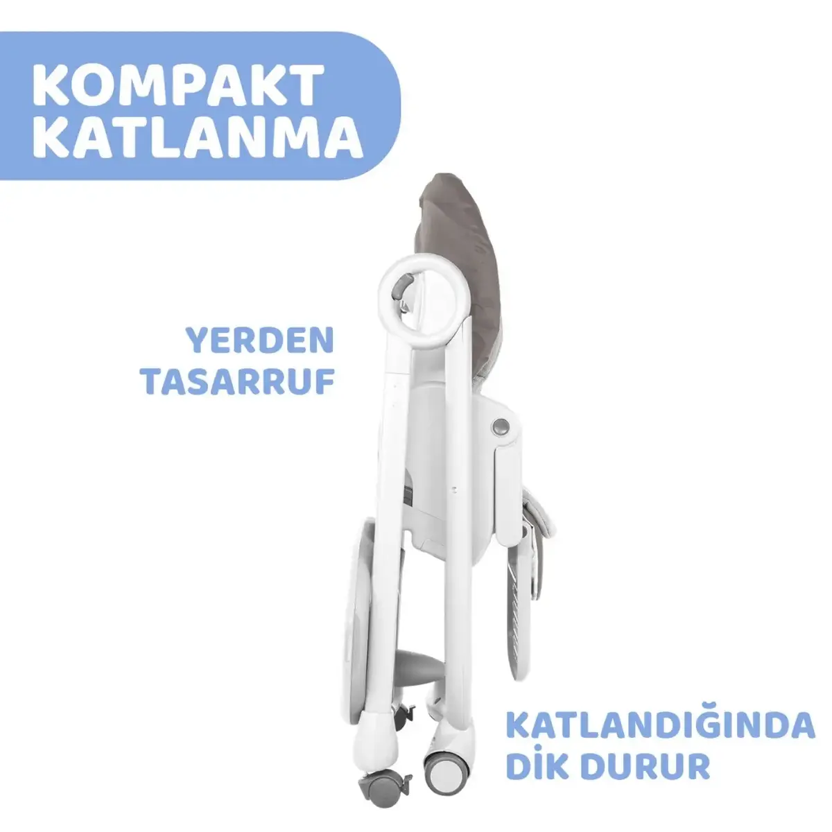 Chicco Polly Magic Fonksiyonel Mama Sandalyesi Light Brown