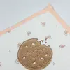 Bistyle Havlu Cookies Cute Happy 85x90cm Somon - Ekru - Bej