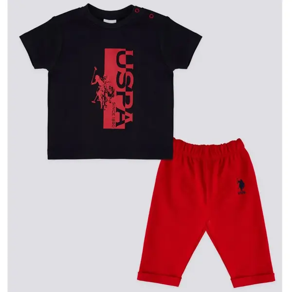 U.S. Polo 2li Takım T-Shirt Lacivert