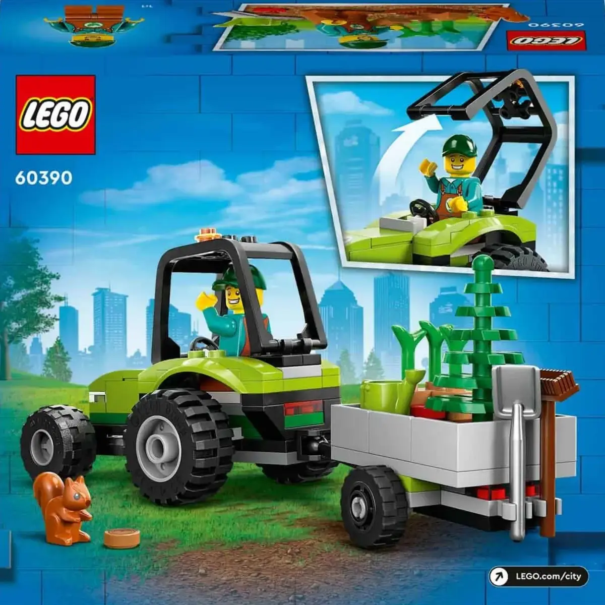 LEGO City Park Traktörü 60390