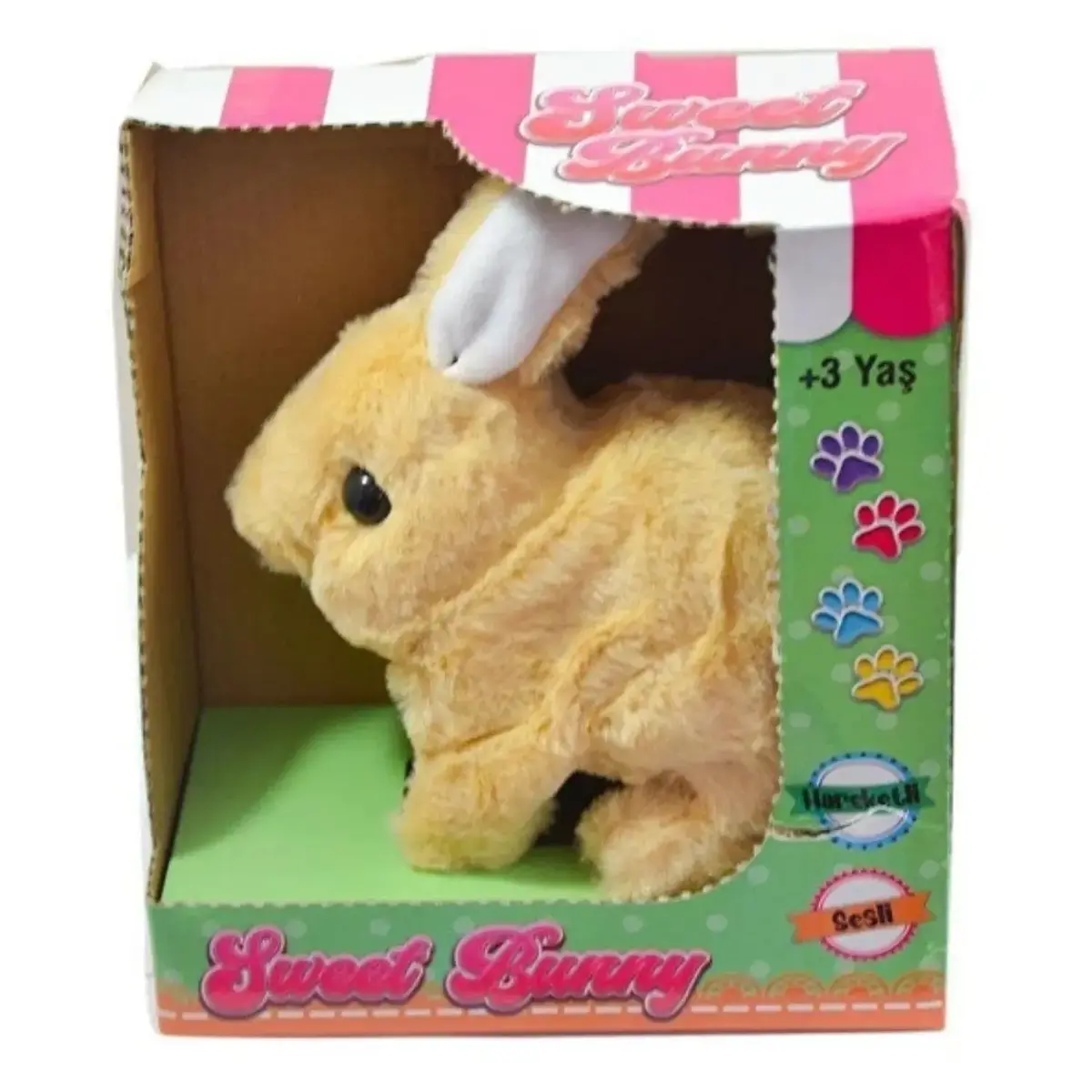 Tavşan Peluş Pilli